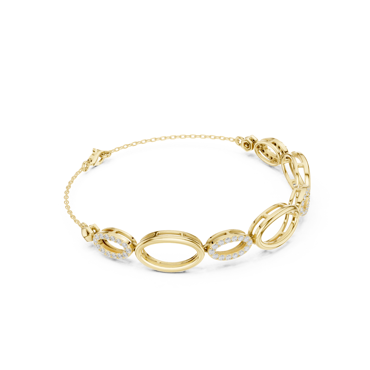 Gold Bracelet SBWB (31), Yellow Gold, view 1