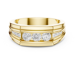 Gold Men's Ring GGR-0018, Yellow Gold, view 4