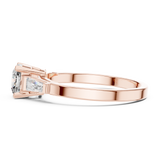 Gold Ring 00001L (16), Rose Gold, view 3