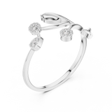 Gold Ring 1 (248), White Gold, view 2