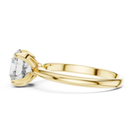 Gold Ring DDLR-050, Yellow Gold, view 3