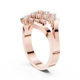 Gold Ring DDLR-461, Rose Gold