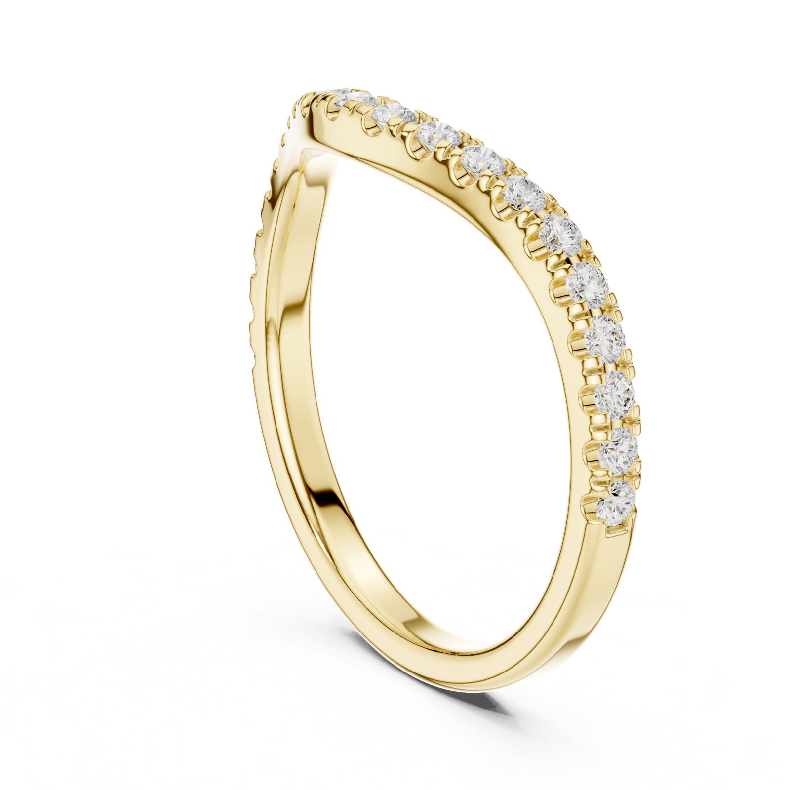 Gold Ring DDLR-791, Yellow Gold, view 1
