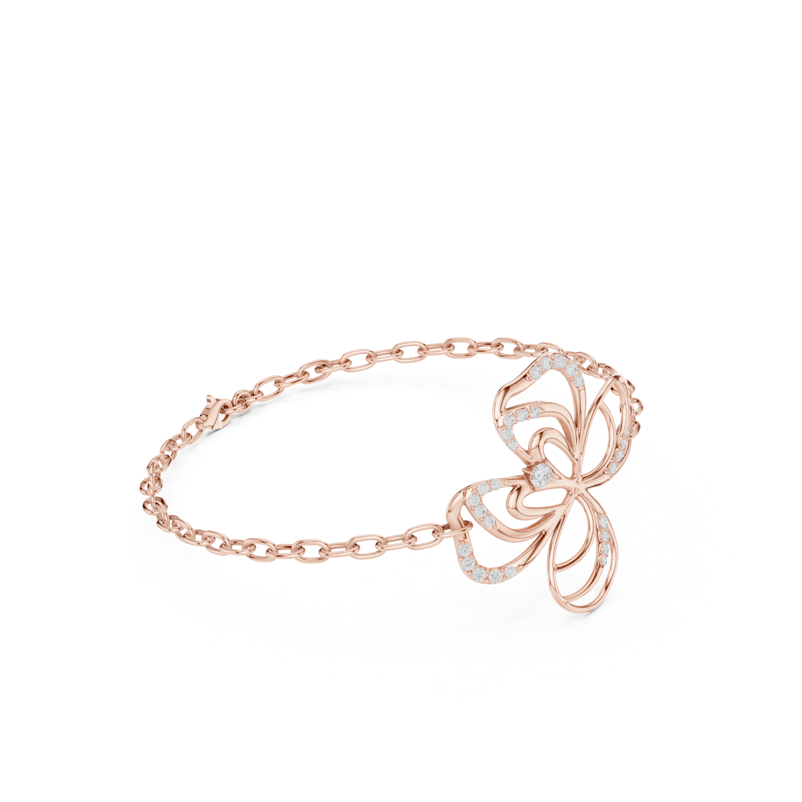 Gold Bracelet SBWB (11), Rose Gold