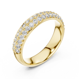 Gold Ring L03-549, Yellow Gold, view 2