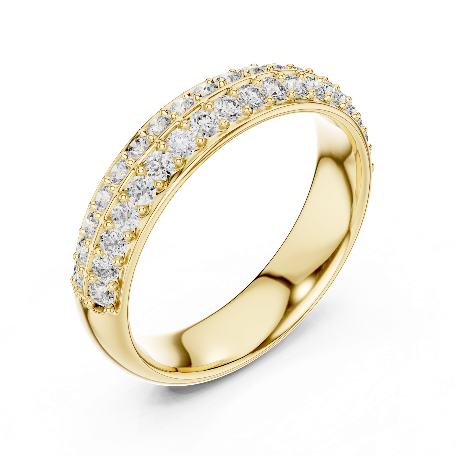 Gold Ring L03-549, Yellow Gold, view 2