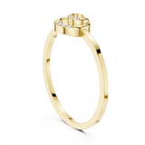 Gold Ring DDLR-686, Yellow Gold, view 1