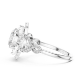 Gold Ring DDLR-061, White Gold, view 3