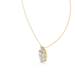 Gold Pendant GPD-0023, Yellow Gold, view 2