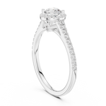 Gold Ring LR-0265, White Gold