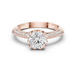 Gold Ring DDLR-685, Rose Gold