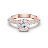 Gold Ring DDLR-685, Rose Gold