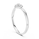 Gold Ring 1 (407), White Gold, view 1