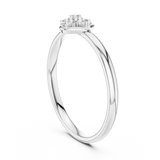 Gold Ring 1 (407), White Gold, view 1