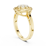 Gold Ring DDLR-689, Yellow Gold, view 1