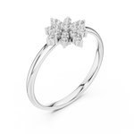 Gold Ring 1 (429), White Gold, view 2