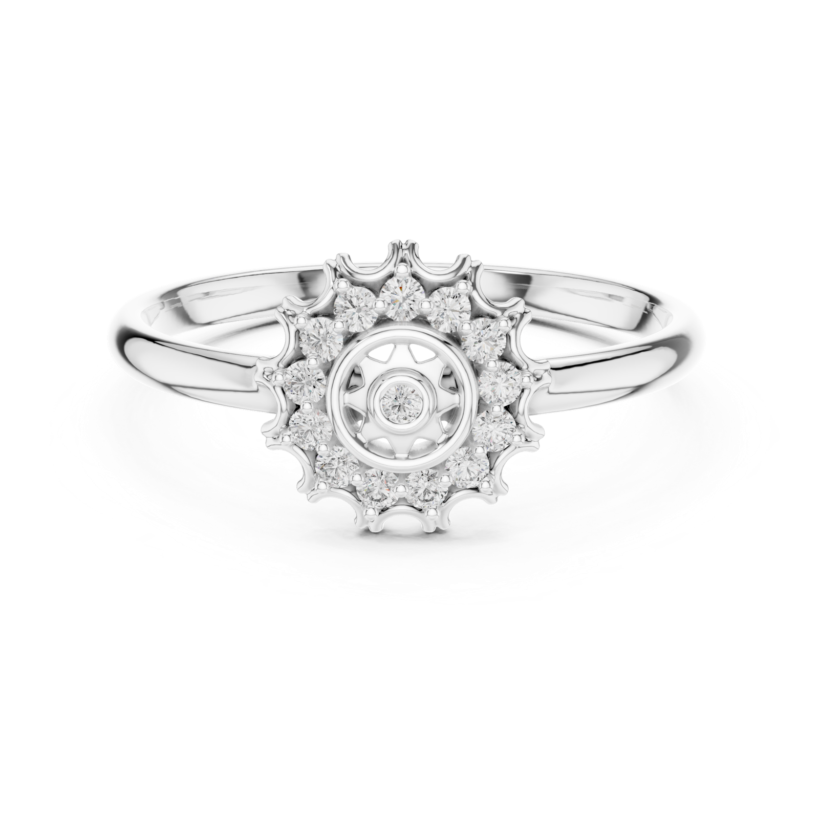 Gold Ring 1 (274), White Gold