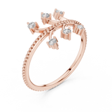 Gold Ring 1 (238), Rose Gold, view 2