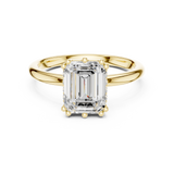 Gold Ring DDLR-925, Yellow Gold, view 4