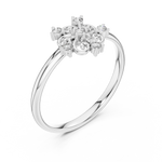 Gold Ring 1 (435), White Gold, view 2