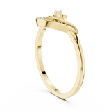 Gold Ring DR-6159, Yellow Gold, view 1