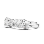 Gold Ring DDLR-657, White Gold, view 3