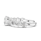 Gold Ring DDLR-657, White Gold, view 3