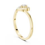 Gold Ring HLR-237, Yellow Gold, view 1