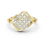 Gold Ring DDLR-760, Yellow Gold