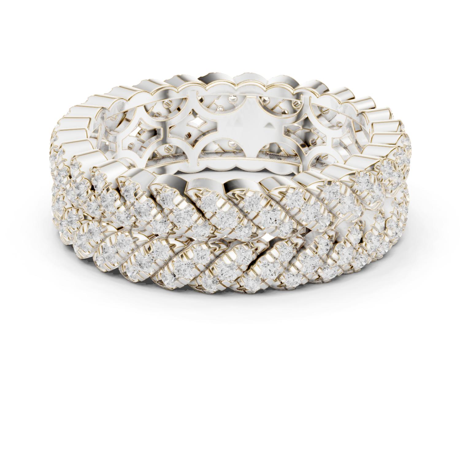 Gold Ring DDLR-315, White Gold