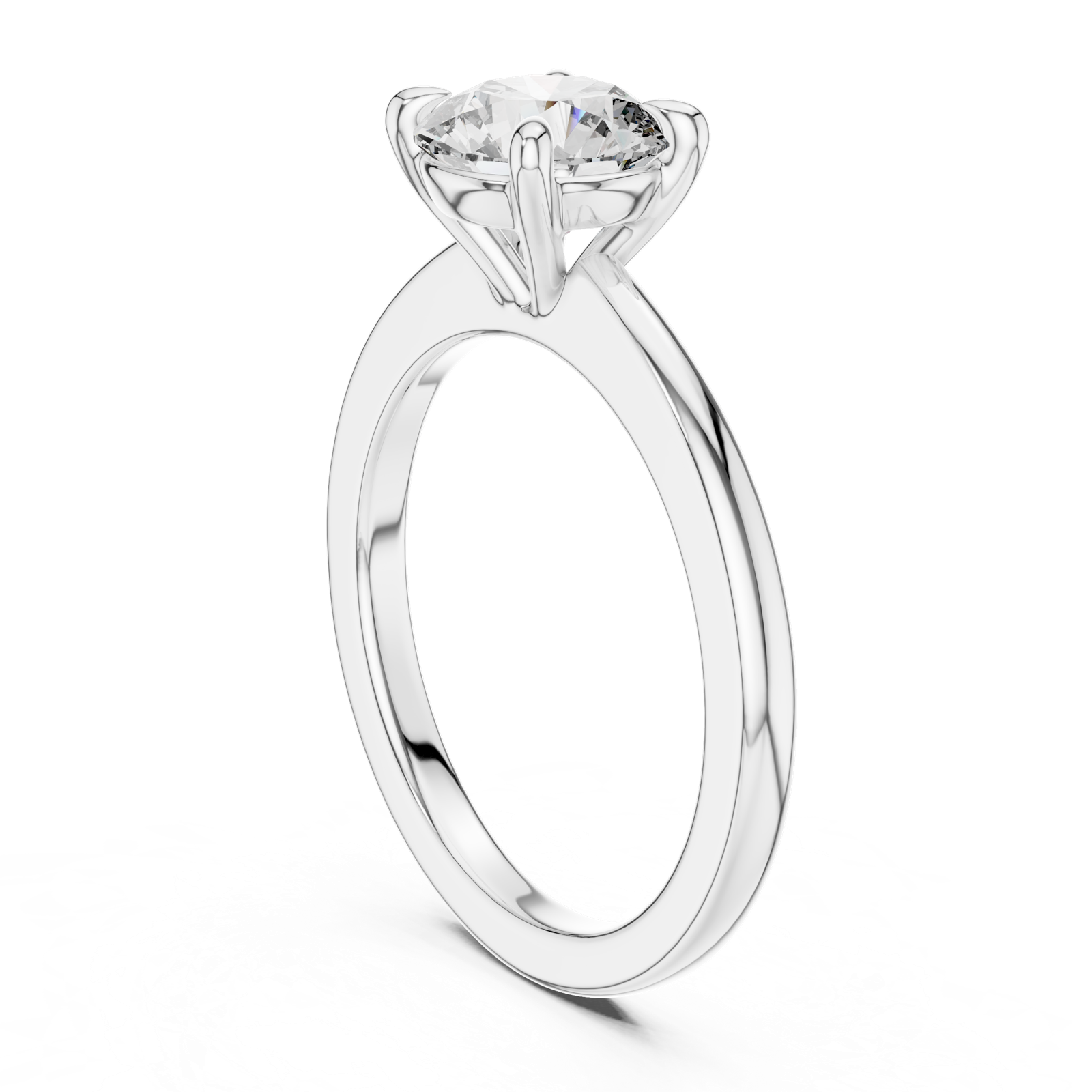 Gold Ring DDLR-032, White Gold