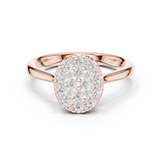 Gold Ring DDLR-782, Rose Gold