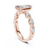 Gold Pendant 9-10040L_SS10, Rose Gold, view 1