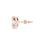 Gold Earrings SBER(5), Rose Gold, view 3