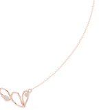 Gold Necklace SBWN (27), Rose Gold, view 3