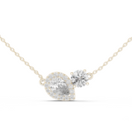 Gold Pendant GPD-0019, White Gold