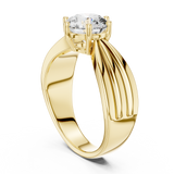 Gold Ring LR-0154, Yellow Gold, view 1