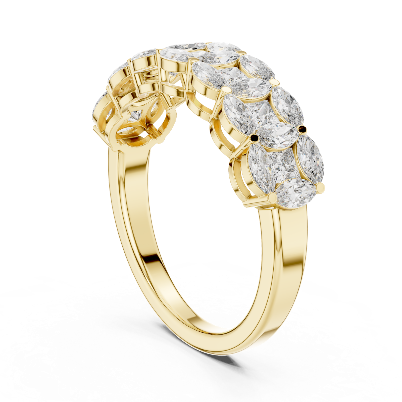 Gold Ring DDLR-246, Yellow Gold