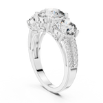 Gold Pendant 9-10052L, White Gold, view 1