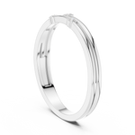 Gold Ring DDLR-709, White Gold, view 1
