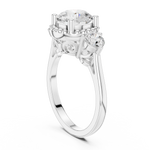Gold Ring DDLR-276, White Gold, view 1