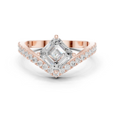 Gold Ring DDLR-1114, Rose Gold