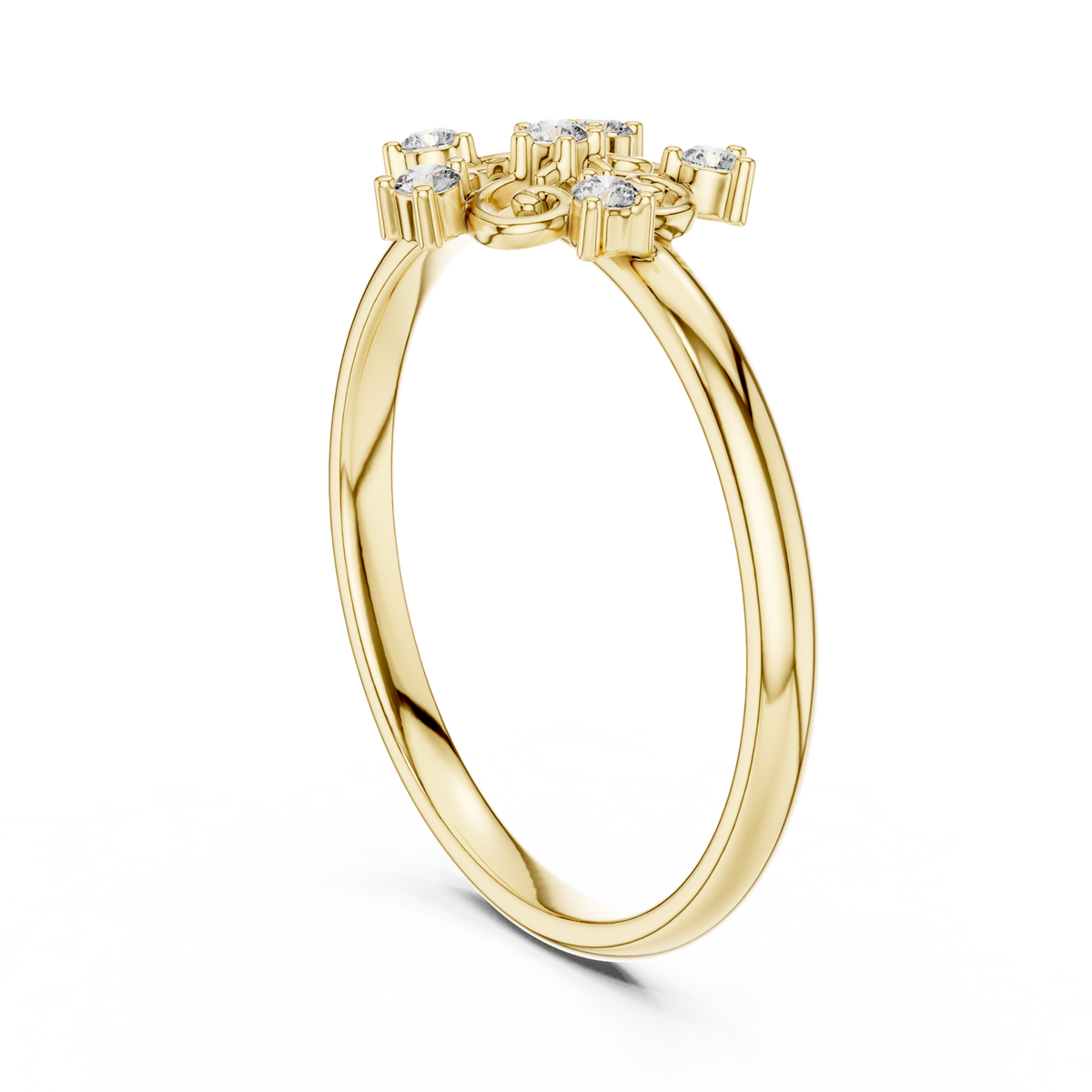 Gold Ring 1 (435), Yellow Gold, view 1
