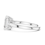 Gold Ring DDLR-868, White Gold, view 3