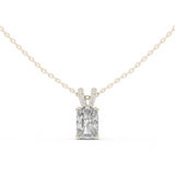 Gold Pendant GPD-0026, White Gold