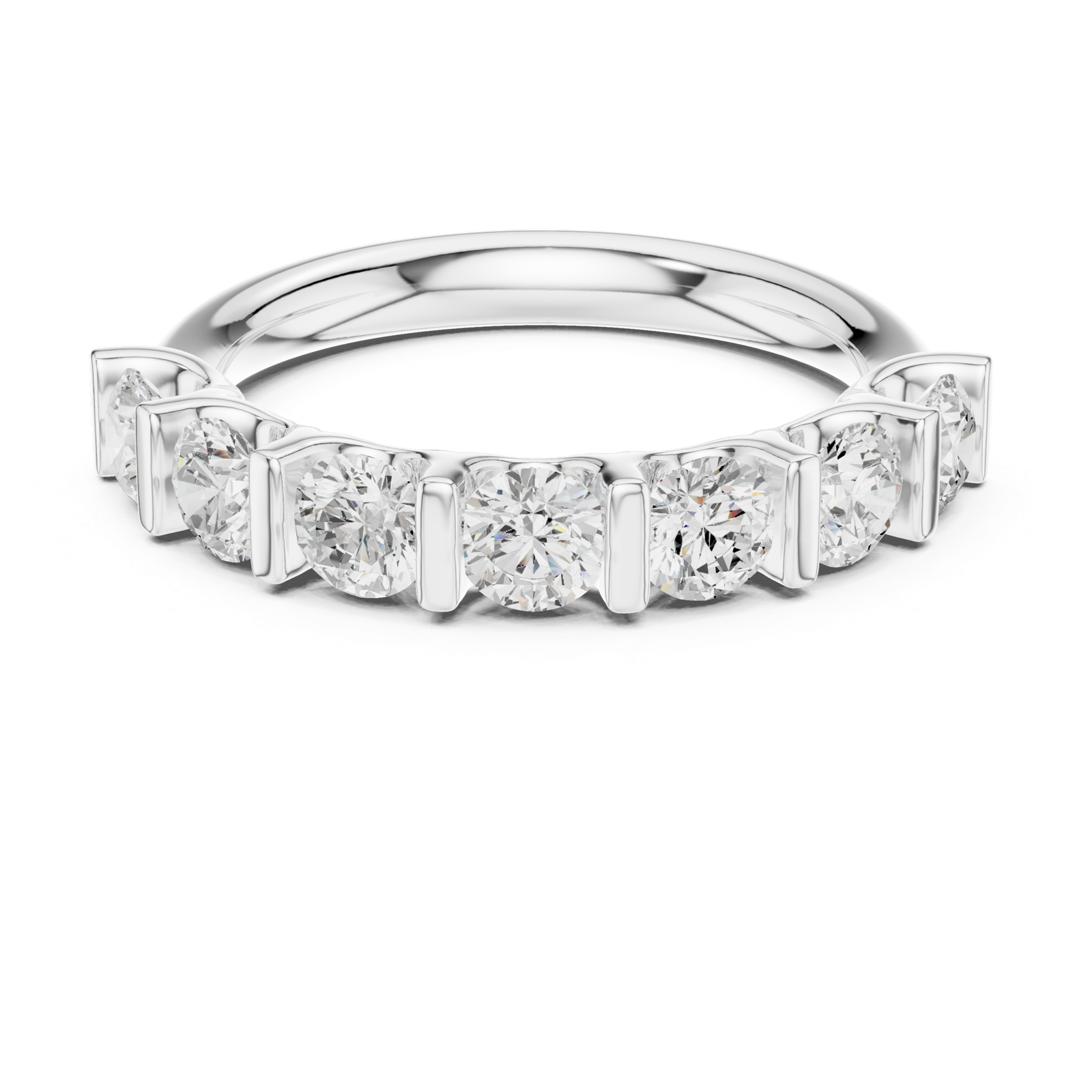 Gold Ring DDLR-669, White Gold, view 4