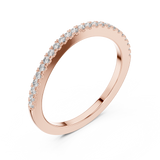 Gold Ring L03-811, Rose Gold, view 2