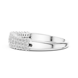 Gold Ring DDLR-449, White Gold, view 3