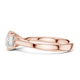 Gold Ring DDLR-639, Rose Gold, view 3