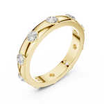 Gold Ring DDLR-352, Yellow Gold, view 2